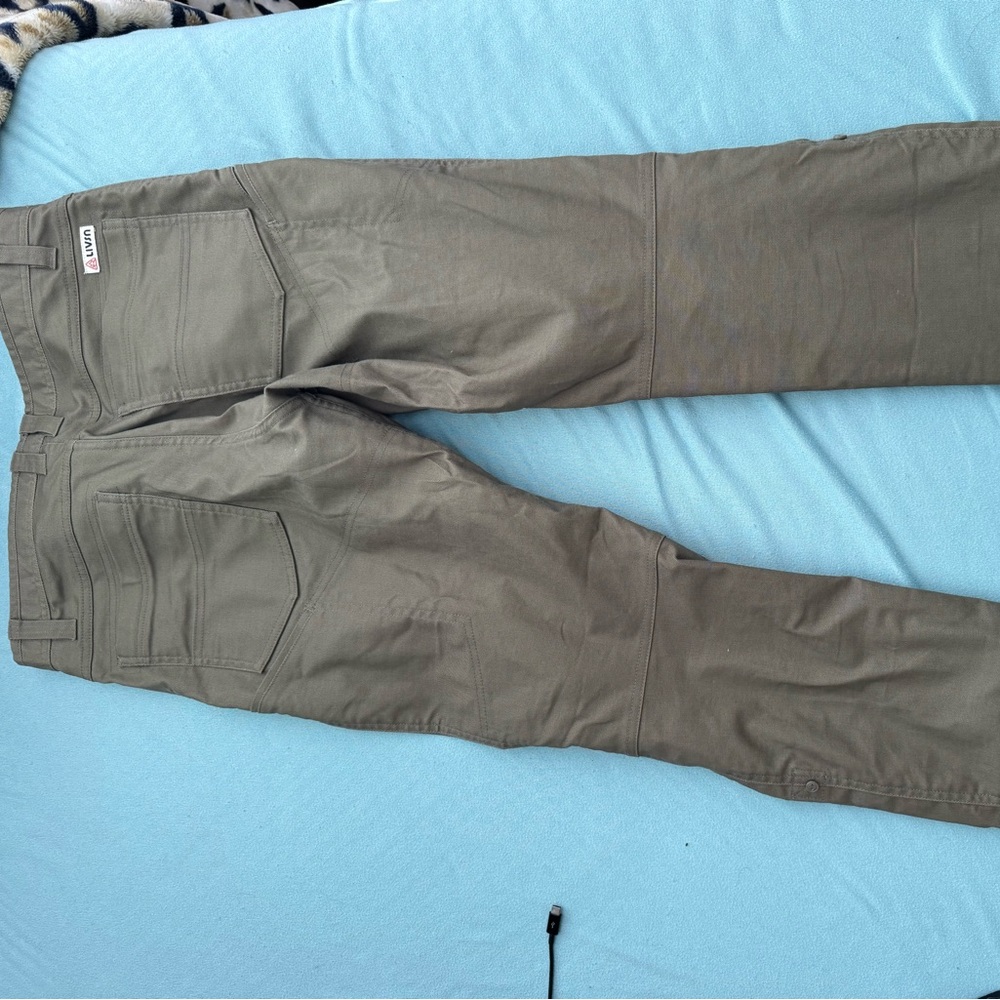 LIVSN canvas flex pants v3 olive
